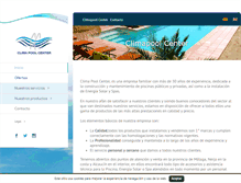 Tablet Screenshot of climapoolcenter.es